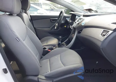 2013 Hyundai Elantra Gls z USA, uszkodzony, nr VIN 5NPDH4AE6DH398335